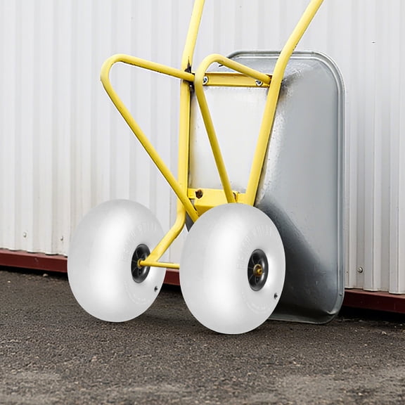 Balloon Wheels 16" Replacement Big Beach Sand Tires Kayak Dolly Canoe Beach Fishing Buggy Cart DIY Beach Wheels 2 Pack