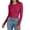 A_ Hot Pink, variant on UTSJKR Women's Turtleneck Long Sleeve Shirts Spring Fashion Basic Thermal Underwear Tops Winter Clothes 2026 Yellow XXXXXL
