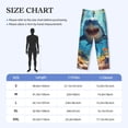 thumbnail image 3 of Bingfone Colorful Underwater Shark Mens All Over Print Sleep Pajama Pants-XX-Large, 3 of 5