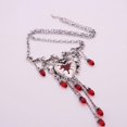 thumbnail image 3 of Gothic Style Red Heart Pendants Necklace For Women Men Party Punk Jewellery---Product code 48666, 3 of 5