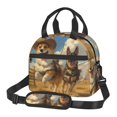 thumbnail image 1 of Easygdp Farm Corgi German Shepherd Caja de Almuerzo para Mujeres y Hombres, Bolsa de Almuerzo Insulada, Bolsas Reutilizables Impermeables para Viajes, Trabajo y Picnics, 1 of 7