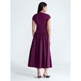 thumbnail image 2 of Scoop Women’s Maxi Dress with Short Dolman Sleeves, Sizes XS-4X, 2 of 4