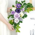 thumbnail image 2 of Wedding Arch Flowers Set of 2 for Wedding Welcome Sign Artificial Wedding Flower, 2 of 5