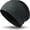 Dark Heather Gray, variant on Thin Slouchy Beanie Hat - Soft for Chemo Hair Loss, All Day & Night Wearable Sleep Cap, Warm Stretchy for Men Women (Black)