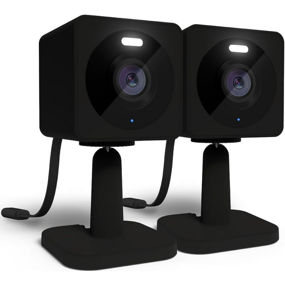 Cámara de seguridad WYZE Cam OG 1080p para interiores/exteriores, negra, paquete de 2