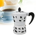 thumbnail image 1 of Rich Portable Milk Cow Color Aluminum Pot Coffee Pot for Camping and Outdoor Activities with Unique Cow Pattern Design, 1 of 7