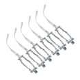 thumbnail image 2 of 6PCS Emergency Snow Chain Anti Slip Car Steel Wheel Tire Chain for Ice Muddy Sand Road, 2 of 7