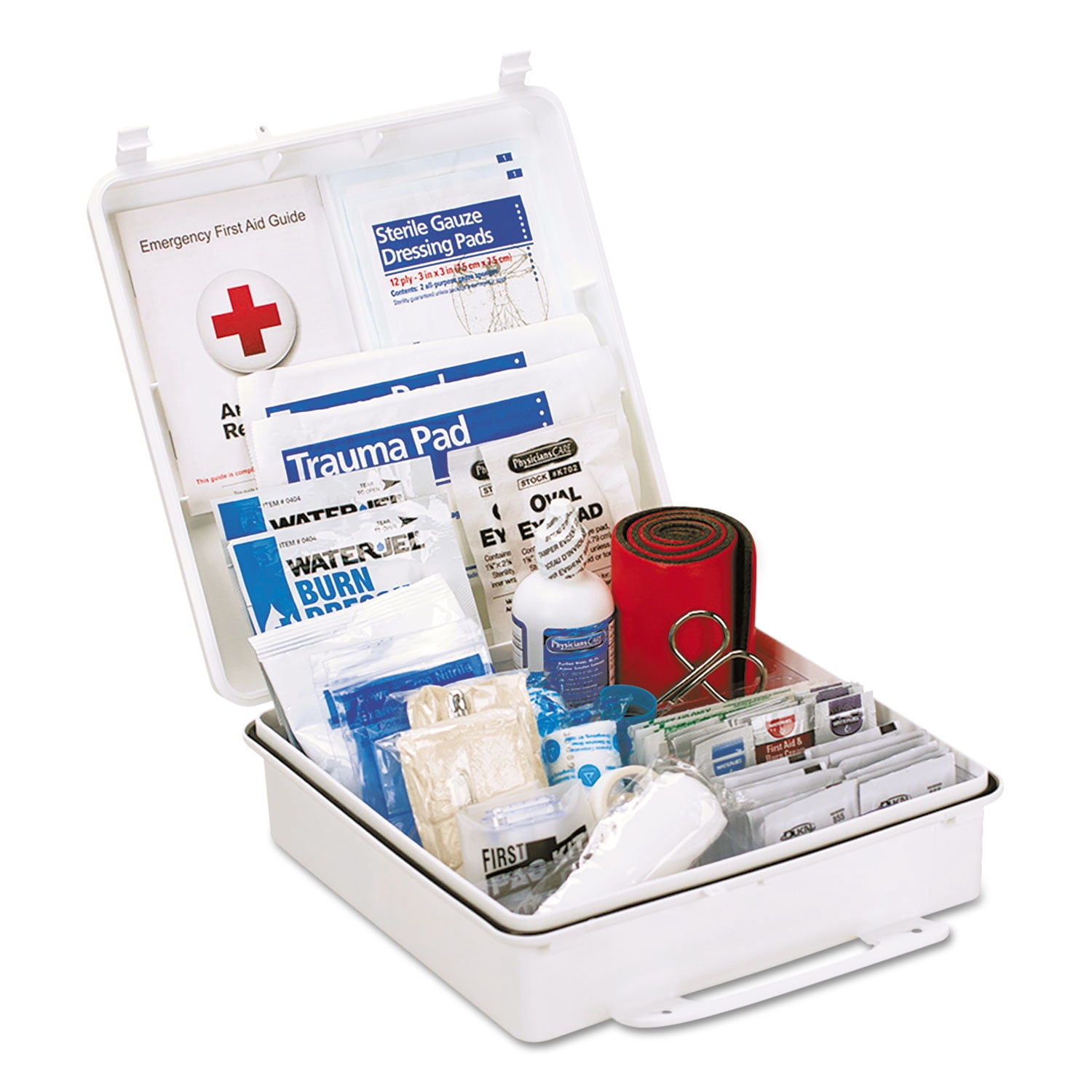 First Aid Only ANSI 2015 Compliant Class B Type III First Aid Kit for 50 People, 199 Pieces