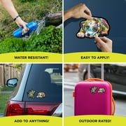 Auto Drive Colorful Pet Decals - 2 Pack