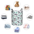 thumbnail image 6 of Balery Bears and Tropical Leaves Round Laundry Basket with Handles Waterproof Freestanding Laundry Hamper for Clothes Toys in the Dorm and Family-Medium, 6 of 8