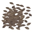 thumbnail image 1 of Joyas apariencia Gloria Bronce 18x10 mm Bronce antiguo Encantos de la hoja colgante, 1 of 6