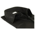 thumbnail image 4 of Men CEREMONIA Formal Shirt Rhinestone 100% Cotton Turkey #stn 15 tsb Black Fancy, 4 of 4