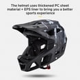 thumbnail image 5 of Full Face Bike Helmet Mountain Helmet for Adults, Racing Helmet for Men women with EEP Chin Support, 31 Breathable Lining, Light Design, Colors,, 5 of 7