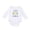 Blue, variant on Girls Rompers Ultra Comfy Ruffled Stylish Print Long Sleeve Crewneck Bodysuit Casual Wear Girls Jumpsuit 9 Months-12 Months