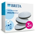 thumbnail image 1 of baomifa-Brita MicroDisc Waterfilter Cartridge, 1 Count (Pack of 3), White Attachments:, 1 of 4
