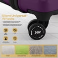 thumbnail image 2 of SANOPY Luggage Sets 3 PCS, ABS Lightweight Suitcase Dual-Spinner Wheel TSA Lock, Hardshell Carry on Luggage with Expandable Travel Bag, 2 of 3