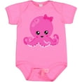 thumbnail image 3 of Inktastic Cute Octopus, Little Octopus, Baby Octopus, Hearts Girls Baby Bodysuit, 3 of 5