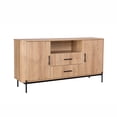 thumbnail image 1 of Credenza Relan Swell Café Diseño Curvo Varillado, 1 of 8