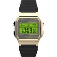 thumbnail image 1 of Timex 34 mm T80 Digital Dial Resin Strap Watch Black One Size, 1 of 3