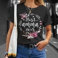 thumbnail image 4 of Best Amma Ever Thanksgiving Floral Funny Gifts Gift For Womens Unisex TShirt, 4 of 6