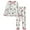 style-91 Watermelon Red, variant on Girls Pajama Set Long Sleeve Cute Little & Little Girls Pajamas - Comfy Long Sleeves 2 PC PJS Size 8-9 (Grey,8-9 Years)