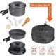 thumbnail image 2 of 1 Set Camping Cookwares Outdoor Cooking Tools Portable Picnic Cooker Kit 26-27s, 2 of 3