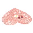 thumbnail image 3 of [Grand Rouge] Saint-Valentin Cadeau en Forme de Coeur Set de Table Rose, 3 of 14