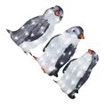 thumbnail image 2 of Naiovety Decoraciones navideñas con pingüino luminoso, brillo para el hogar, bonito pingüino LED Iluminación navideña, 2 of 6