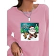 thumbnail image 3 of FASHIONWT Women Christmas Graphic Fall Tee Festival Long Sleeve Sweatshirt, 3 of 4
