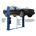 thumbnail image 4 of Atlas Automotive Equipment BP8000 2-Post Vehicle Lift, Baseplate, Open-top Style, 10” Minimum Ceiling Height, 8,000lb, 3-Stage Symmetric Arms, 12pcs Truck Adapter Set, For Low Ceiling DIY/Hobbyists, 4 of 12