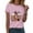 A308-Pink, variant on HCNTES Pumpkin Graphic Shirt Women Halloween Teacher Gift Tshirt Vintage Graphic Bookish Tee Short Sleeve Fall Tops(XXXL,A306-Navy)
