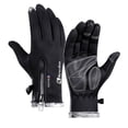 thumbnail image 1 of Montar En Bicicleta Guantes De Montar Repelentes Al Agua Guantes De Montar En Bicicleta Antideslizantes Con Pantalla Táctil Con Patrón De Fregado De Pu Para Acampar Ciclismo Guardurnaity OD010605-03, 1 of 7