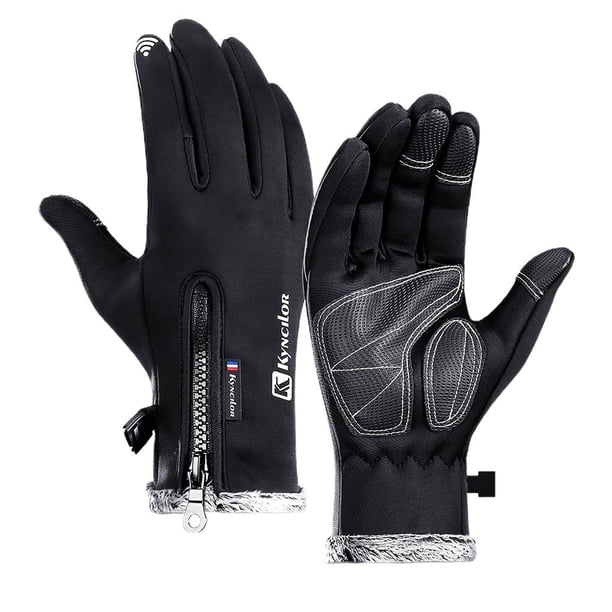 Naiovety Guantes Deportes Montar en bicicleta Guantes de montar repelentes al agua Guantes de montar en bicicleta antideslizantes con pantalla táctil con Ciclismo No.2 Naiovety OD010605-02