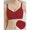 c01Red, variant on JGGSPWM Seamless Full Coverage Bra for Women Comfortable Wireless Bralettes with Support Breathable Everyday T Shirt Bras Black M