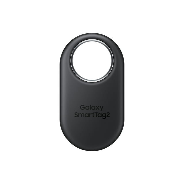 SAMSUNG SmartTag2 (2023) Bluetooth + UWB, IP67 Resistente al Agua y al Polvo, se Puede Encontrar a través de la aplicación, 1.5 años de duración de la batería, Negro (versión Internacional)