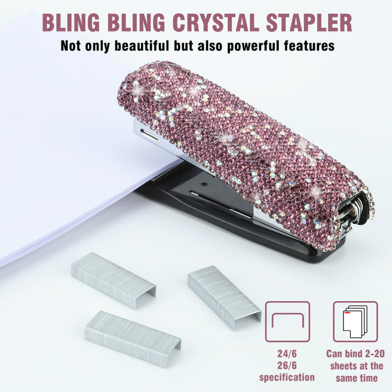 Bling Crystal Tape Dispenser Desktop Bling Tape Holder Dispenser