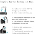 thumbnail image 4 of Woeilo 2 Pack Combination Lock 4 Digit Outdoor Waterproof Locker Number Lock 1.25 Inch Combination Gate Locks, Padlock for Gym Sports Locker, Hasp Cabinet, Fence, Toolbox Lock (Black), 4 of 4
