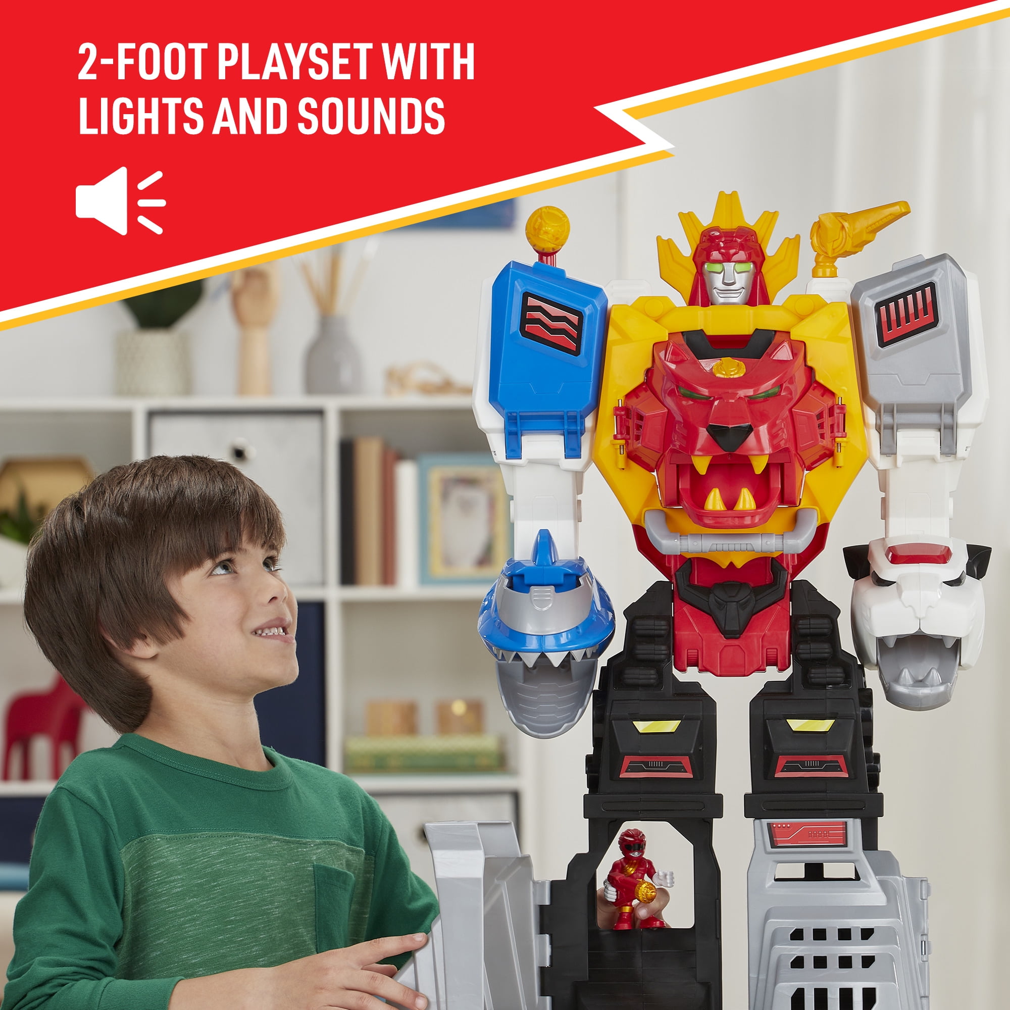 playskool heroes power rangers megazord