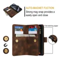 thumbnail image 4 of Phone Case Wallet Case for iPhone 11Pro PU Leather Magnetic Handbag Zipper Pocket Card Slots, 4 of 5
