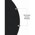 thumbnail image 3 of Covers & all Round Heavy Duty Tarps, 18 Oz Made of Waterproof Tear and UV-Resistant Fabric, Multipurpose for Pool Patio Garden Equipment Sports Fields (7 Feet, Black), 3 of 5