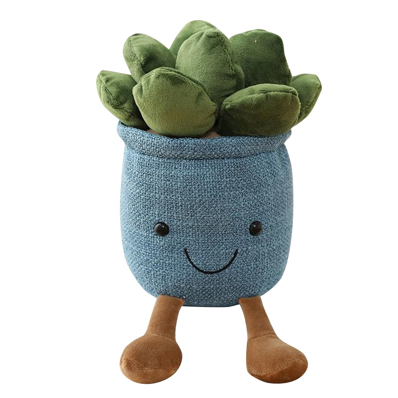 Soft Stuffed Plant Animal Toy Adorable Gift Decoration for Home Decor Plant Succulent Plush Toys 9 inch Succulent Plush Pillow Cute Potted Plants Plushies 