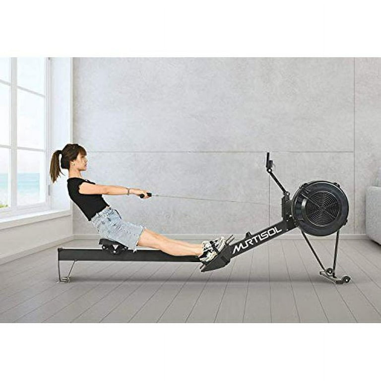 Murtisol air resistance rowing machine air rower hotsell