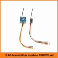 thumbnail image 1 of 2.4G 100MW VTX VRX Module 2570mhz Wireless Audio Video Transceiver Module for CCTV Camera Video FPV Transceiver, 1 of 5
