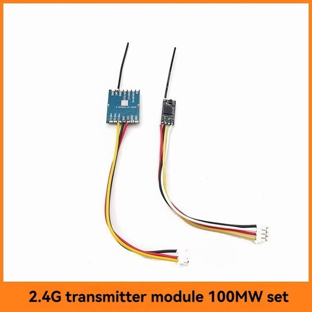 2.4G 100MW VTX VRX Module 2570mhz Wireless Audio Video Transceiver Module for CCTV Camera Video FPV Transceiver