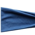 thumbnail image 5 of Workout Headbands For Women Athletic Non Slip Solid Color Stretchy Sweatbands Running Yoga Fitness Sports Hair Bands (Free Size, Navy), 5 of 5