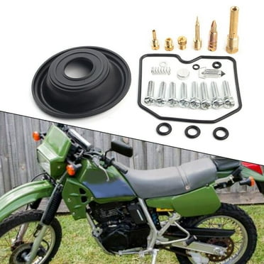 For Kawasaki KLR250 87-02 KLR 250 Carburetor Carb Repair Kit Plunger Diaphragm