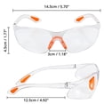 thumbnail image 2 of 2 Lunettes de Sécurité Claires Antibuée et Antirayures Protection des Yeux Lunettes de Travail/laboratoire, 2 of 5