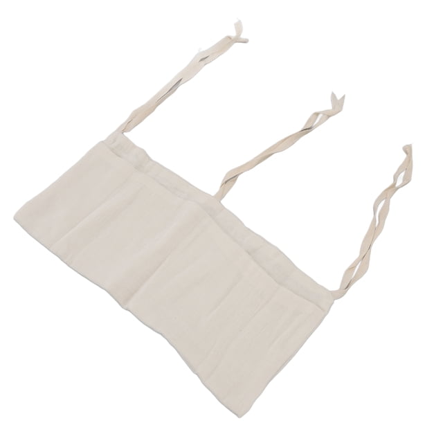 Bolsa Colgante De Almacenamiento Para Cama De Bebé, Organizador De Algodón Puro De 2 Bolsillos Con Correa Ajustable Para Cuna, Portabebés Y Organización De Guardería