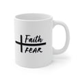 thumbnail image 3 of White Ceramic Coffee Cup, Coffee Mug, Bible Scripture, Positive Cup, Coffee Cup For Work, 3 of 11