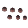 thumbnail image 2 of Puntas para auriculares, 6 piezas de silicona para los oídos, puntas de repuesto para auriculares de color gris, puntas de silicona para los oídos, rendimiento de primera categoría, 2 of 12